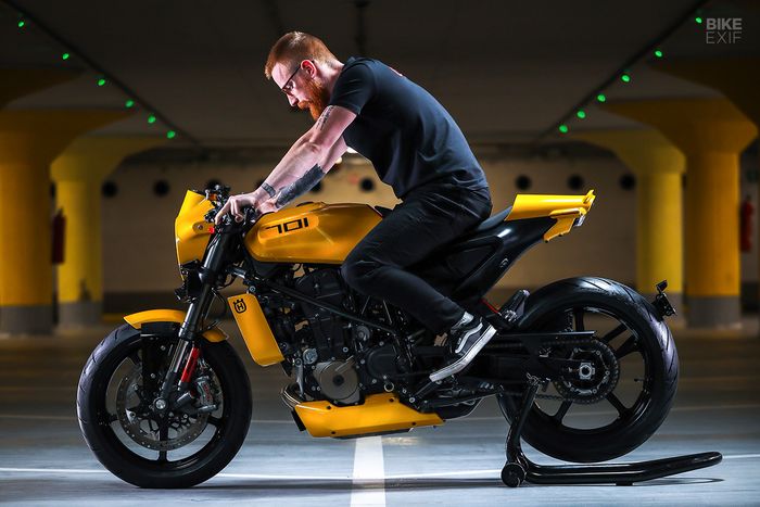 Modifikasi Husqvarna Vitpilen 701 