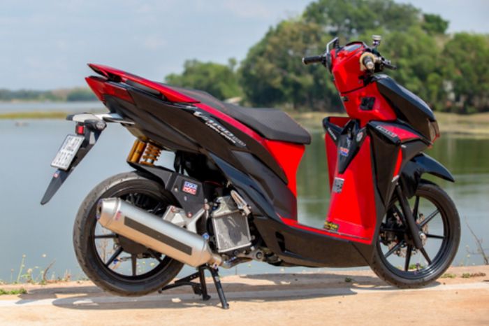 Modifikasi Motor Honda Vario 150, Ubahan Minimalis Motor Tampil Elegan