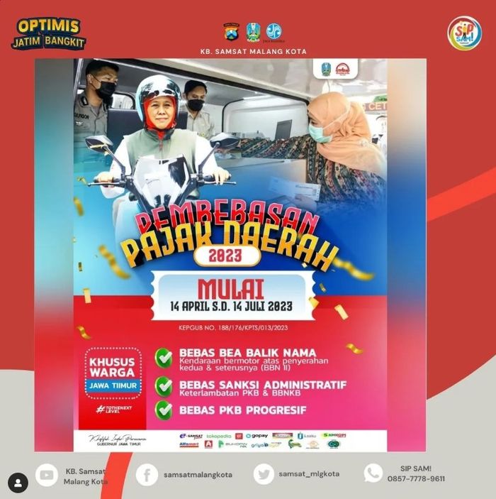 Asyik Pemutihan Pajak Kendaraan 2023 Digelar, Bebas Denda Dan Lainnya ...