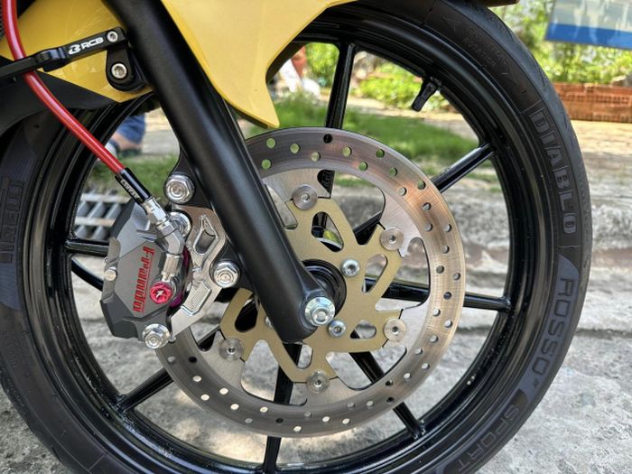 Kalem Tapi Galak Modifikasi Motor Yamaha Jupiter MX 135 Jadi 150 cc