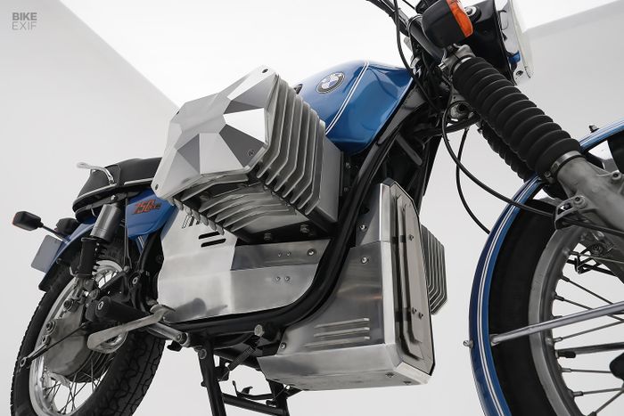 Ramah Lingkungan Modifikasi Motor BMW Klasik Jadi Motor Listrik, Ada