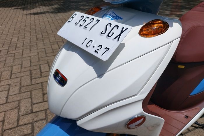 Modifikasi Motor Honda Spacy Gaya Super Cub Jepang Imut Habis Tak