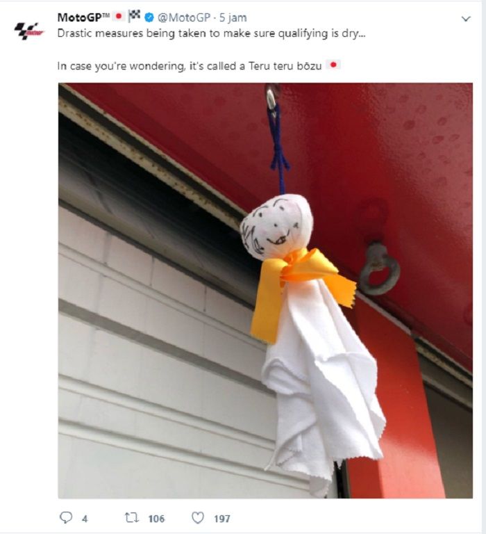Serem! Ada Boneka Santet Menggantung di Paddock MotoGP ...