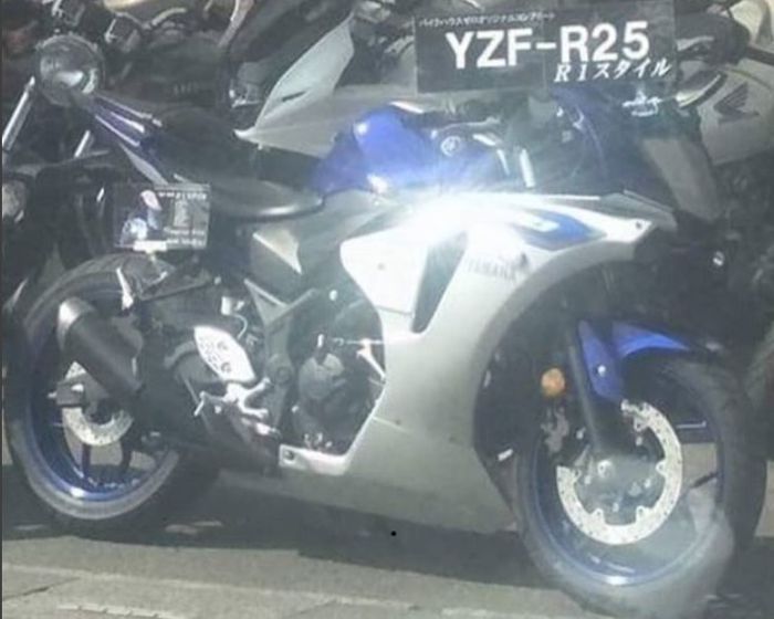 Inikah Wujud Yamaha R25 Facelift Penampakannya Mirip 