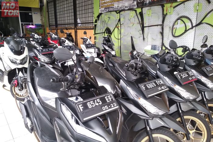 Lagi Cari Motor  Cicilan  Bekas  Nih Ada Honda Vario 2014 