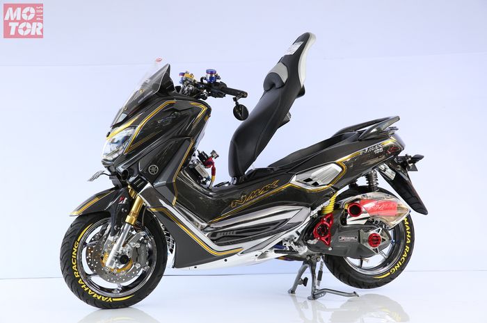Menggelegar! Motor Yamaha NMAX Juara Customaxi Surabaya 