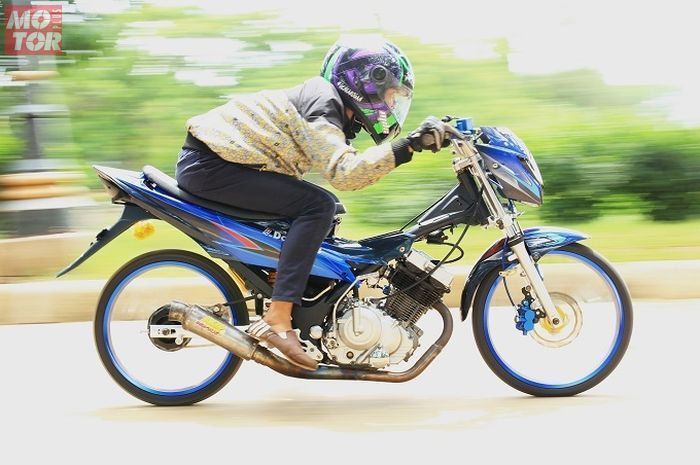 Motor Suzuki Satria Fu 150 Ini Kerap Mempecundangi Lawan Di