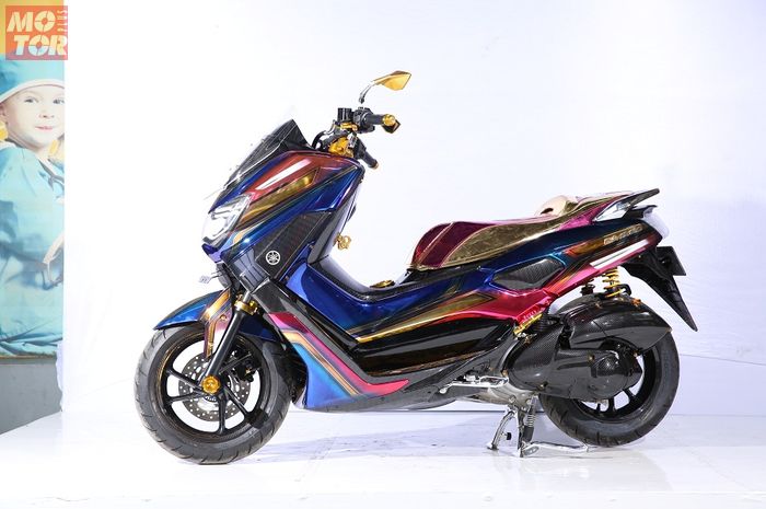 Proses Pengecatan Rumit, Motor Yamaha NMAX Ini Juara 