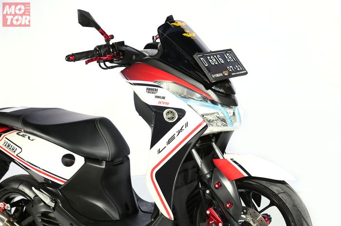 Gak Susah Kok Bikin Lampu Depan Motor Yamaha Lexi Seterang 