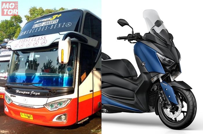 Gokil Luasnya Bagasi Bus Super High Deck Muat XMAX dan 