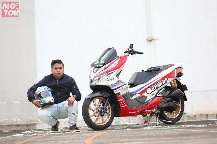 Modifikasi Honda PCX 150 Racing Look, Pakai Part Mewah Ala Superbike - Motorplus