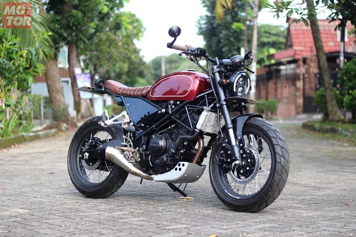 Garang Abis Bosan dengan Gaya Sporty Honda CBR250R Ini Berubah Jadi Scrambler Motorplus