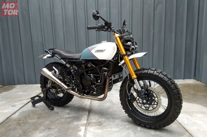 Modifikasi Kawasaki Zx 130 Jadi Trail