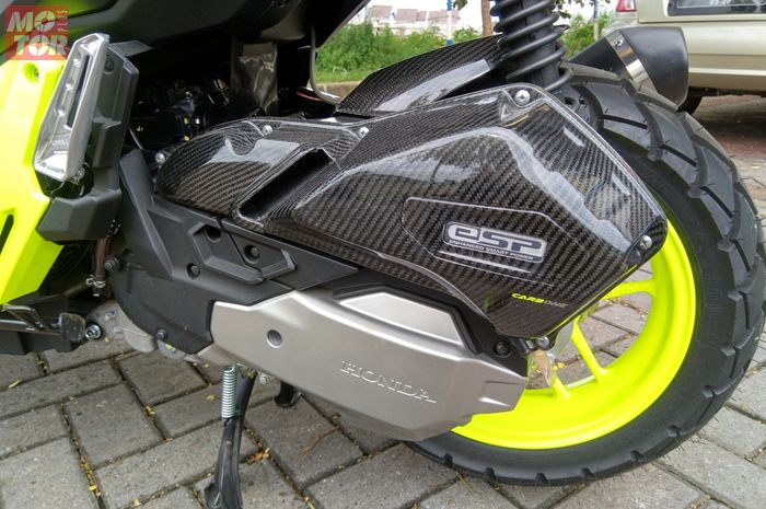 Racun Modifikasi Bodi Carbon Honda Adv 150 Rapih Berkat Teknologi Vakum Semua Halaman Motorplus