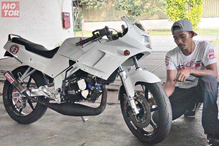 Modifikasi Honda Nsr 150 R M Fadli Ngeremnya Kayak Honda Beat Semua Halaman Motorplus