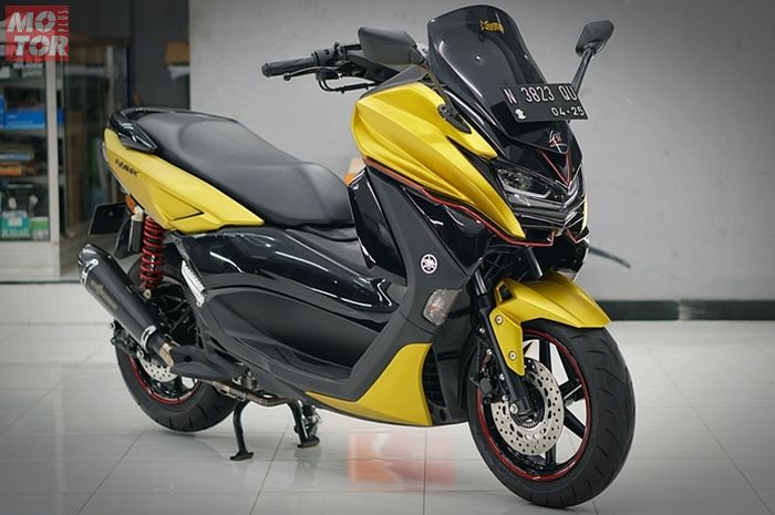 Body Kit Yamaha NMAX 155 Baru Dari Lent Automodified, Buntutnya Sporty