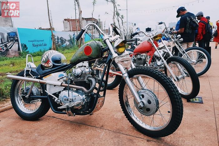 Keseruan BBQ Ride 2021 Pecinta Kustom Kulture Bandung Pada