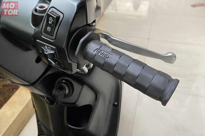 Modifikasi Motor Murah Meriah di Yamaha Fazzio, Cuma ‘Gocap’ Bisa Pakai Handgrip VND