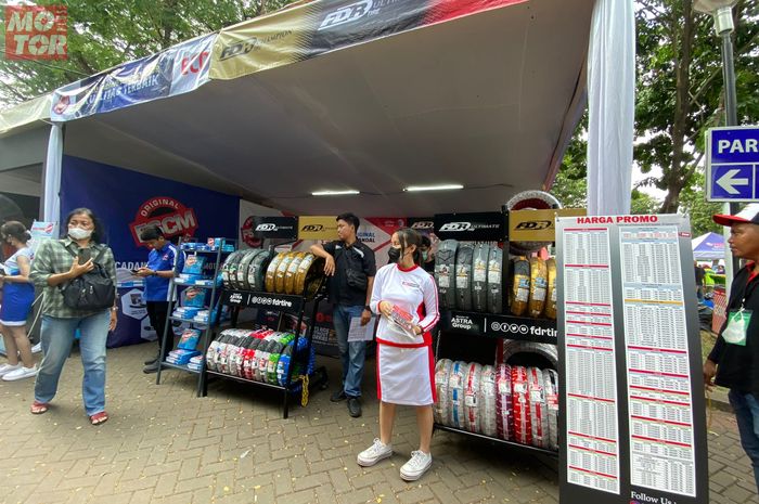 Ban FDR, Girset FSCM Dan Aki Sugoi Kasih Potongan Harga Di Otobursa