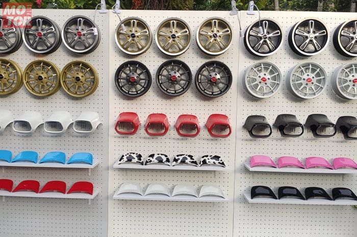 Spare Part Modifikasi Motor Vespa Matic dari SOCA, Mulai Rp 400 Ribuan