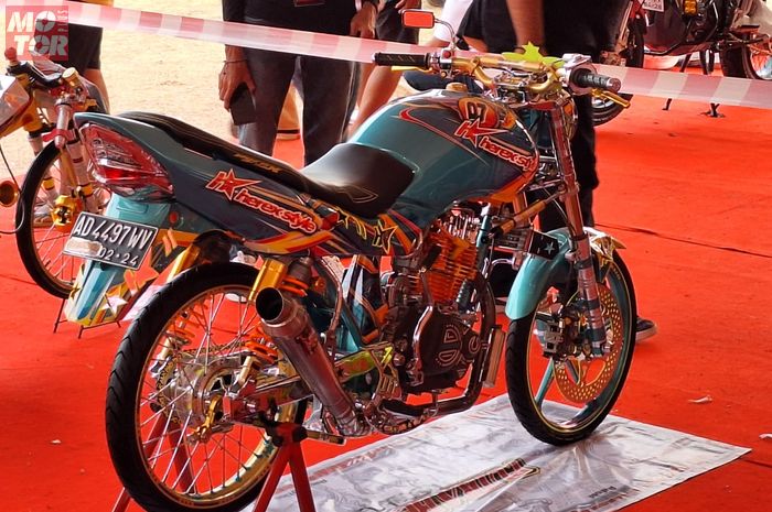 Penasaran Modifikasi Motor Gaya Herex yang Ramai di Jawa Timur, Seperti