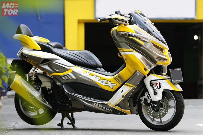 Enak Dilihat Yamaha NMAX  Menyerupai Robot  Ambil Konsep 