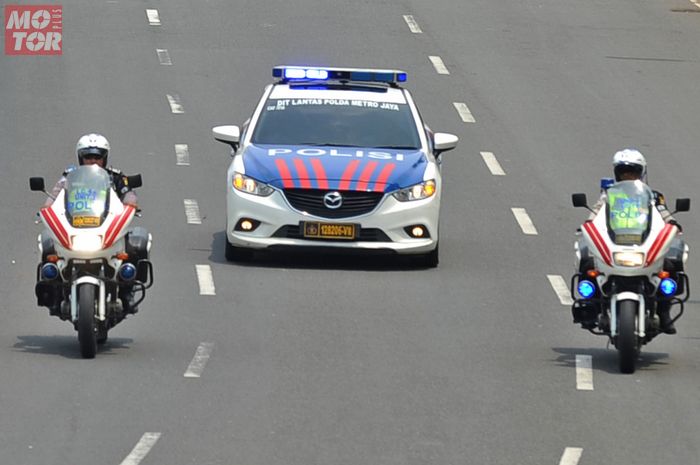 Mantap Nih Syarat Kendaraan Milik Siapa Saja Bisa Dapat Pengawalan Polisi Motorplus Online Com