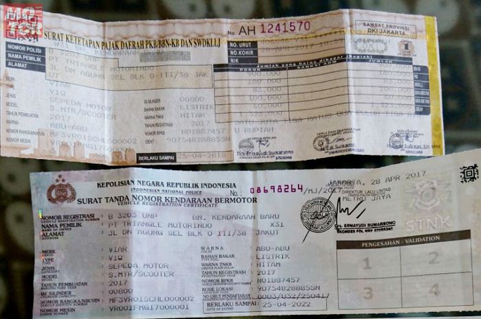 Modal Rp 6 Ribu Stnk Yang Hilang Bisa Diduplikat Begini