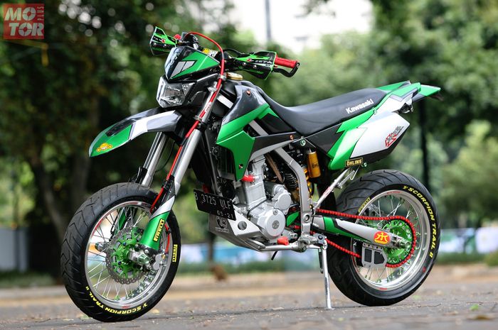 Ternyata Enggak Mahal Ongkos Modifikasi Motor Konsep Supermoto Ini Rinciannya Motorplus Online Com