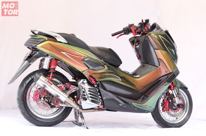 Modifikasi  Nmax  Full Aksesoris Kumpulan Gambar Foto 