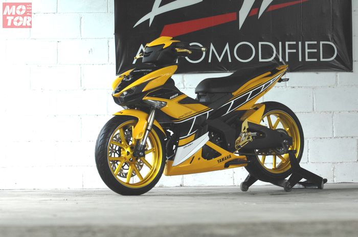 53 Gambar modifikasi motor mio soul hitam Terbaru