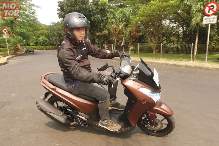 Pakai Tangki Model Begini Motor Yamaha Lexi Dijamin 