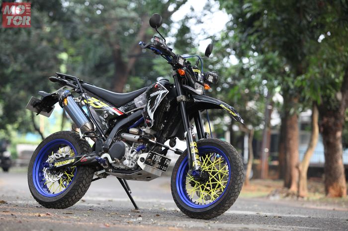 Supermoto Mau Dipakai Turing Begini Modif Fungsionalnya Motorplus Online Com