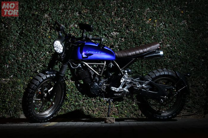 Yamaha byson modif scrambler hot sale