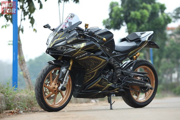 Modifikasi Honda CBR250RR Hedon, Area Pengereman Saja Habiskan Rp 20