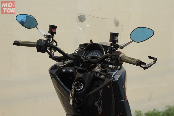 Waduh Komponen Ini Bikin Setang Motor Yamaha Lexi  