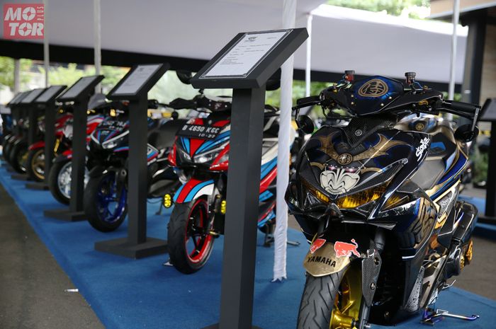Mantap 40 Motor  Modifikasi Siap Bertarung di Semi Final 