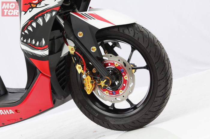 Paling Keren Stiker Buat Sepeda Motor Yamaha Fino - Sticker Fans