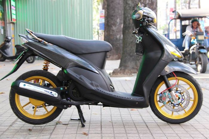Pakai Komponen Aftermarket Kelas Wahid Yamaha Mio Jadul Jadi Muda Lagi Motorplus Online Com