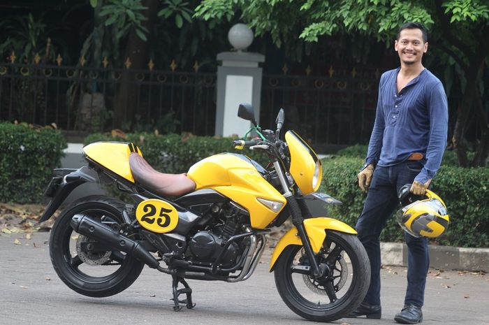 Modifikasi Suzuki Inazuma 250, Si Kekar Pengawal Balap 