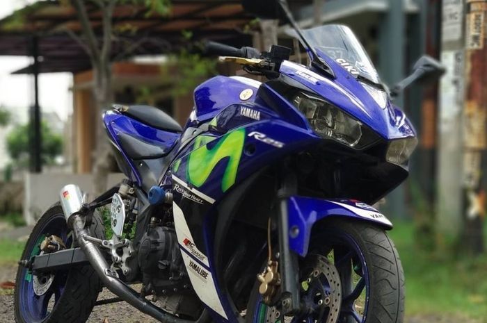 Aneh Tapi Nyata Motor Yamaha YZF R25  Dibikin  Melar Sampai 