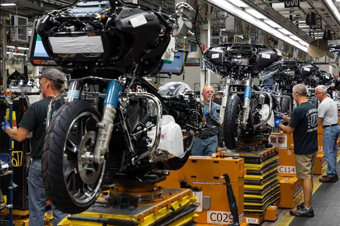 Produsen Harley  Davidson  Ketar ketir Para Pekerja Tolak 