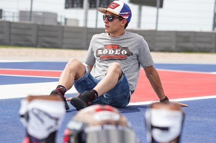 Persiapan MotoGP Amerika 2021 Marc Marquez Malah Pasang 