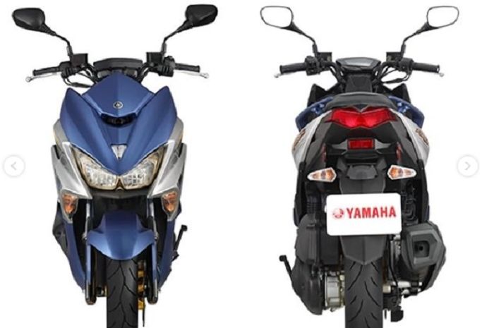 Gagah Motor  Matic  Kembaran Yamaha  Aerox 155  Pakai Setang 