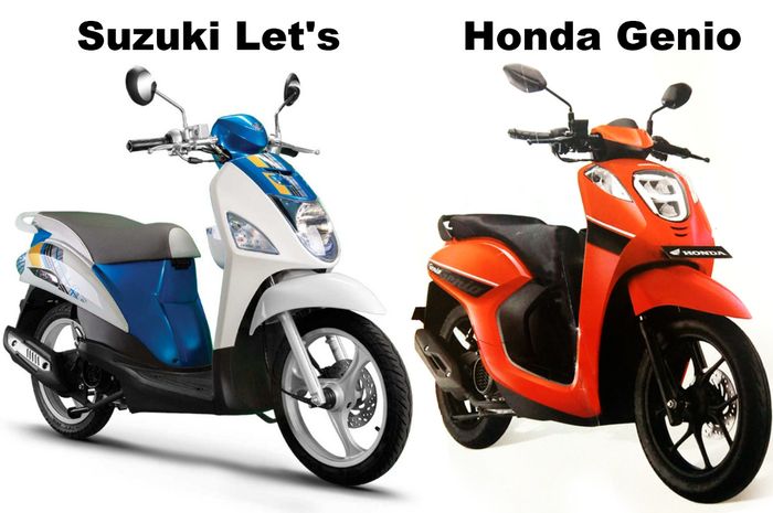 Ternyata Desain Motor  Baru Honda Genio Mirip Matic  Suzuki  