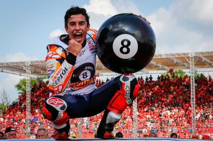 Lebih Sekadar Menang Marc Marquez Incar Rekor Valentino Rossi Dan Giacomo Agostini Motorplus