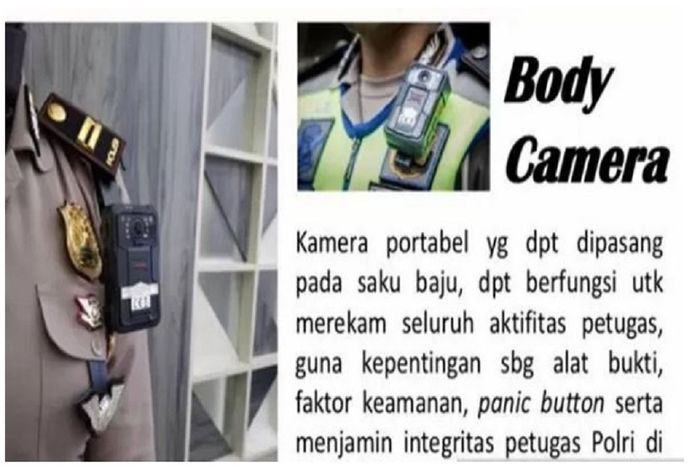 Awas Tidak Hanya Cctv Sekarang Polisi Lalu Lintas Dilengkapi Kamera