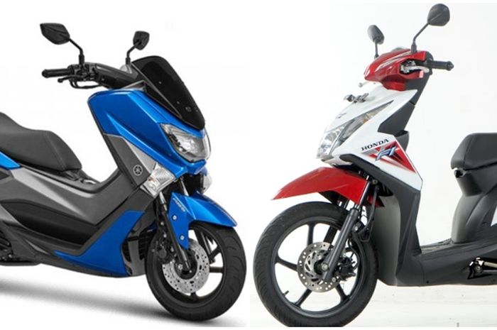 Mengejutkan, 3 Fakta Skutik Yamaha NMAX dan Honda BeAT Paling Sering