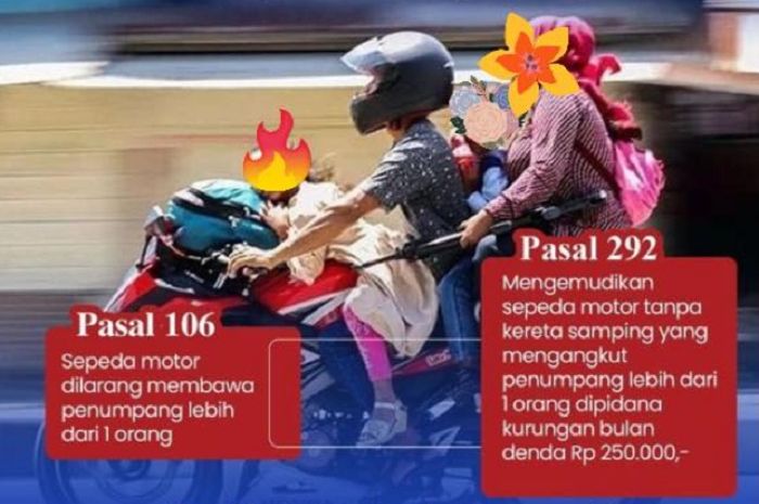 ♠ Mimpi naik motor boceng ibu dan anak angka togel