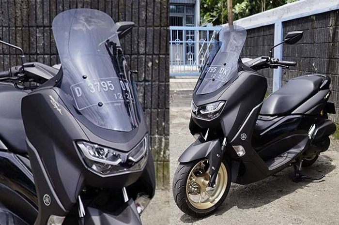Racun Windshield Geba Buat Yamaha All New Nmax 2020 Tampilan Keren Ala Motor Turing Motorplus